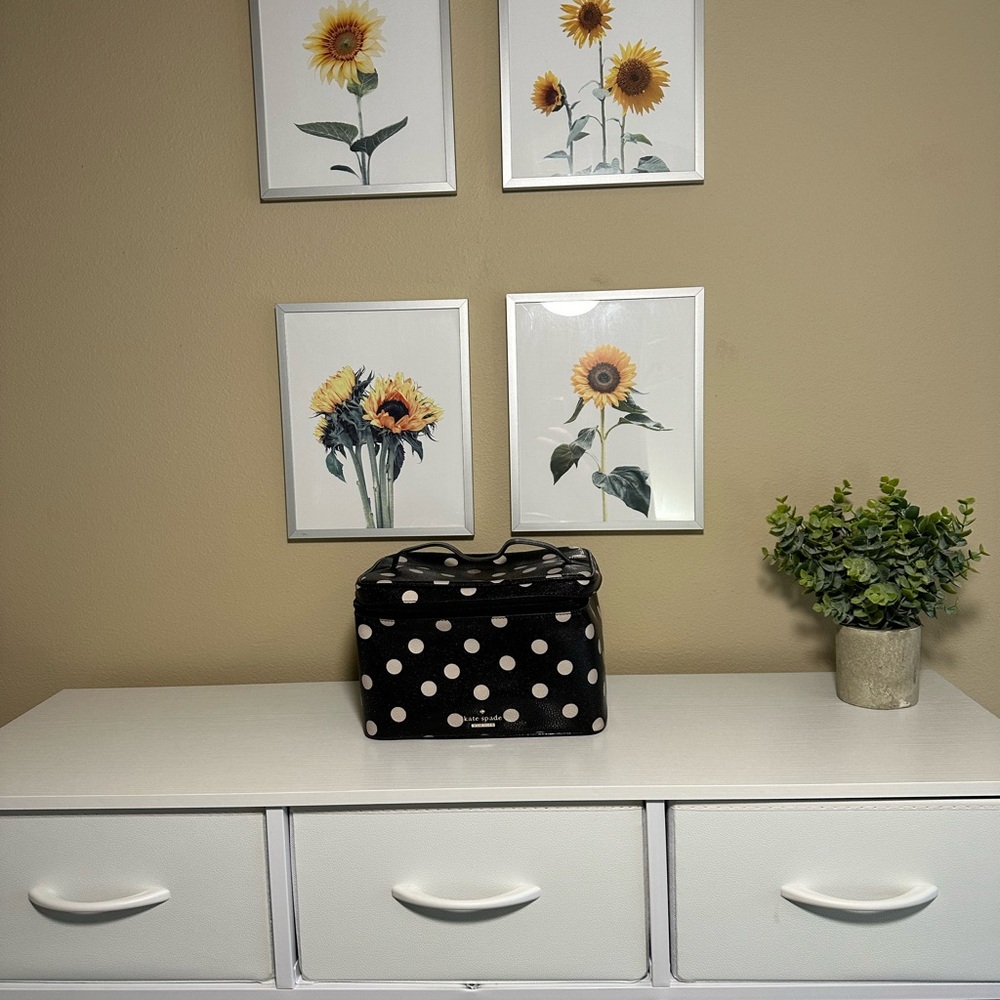 Kate Spade New York Polka Dot Train Case